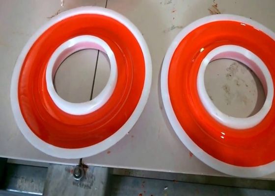 100%のシリコーンのエア フィルターは2つの部品をアイロンをかけるバケツの包装につける