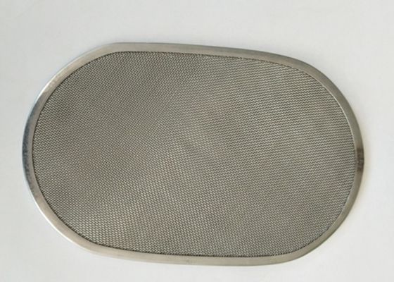 あや織り織り方の金属繊維フィルター0.0203-23.37mm網の入り口