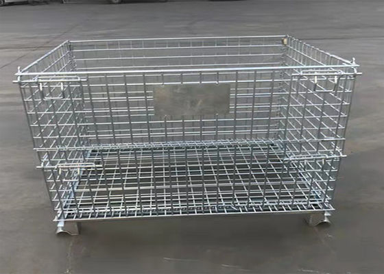 車輪のない折り畳み式の貯蔵フレームOdmの金網パレットおり