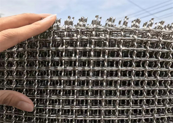 ダイヤモンドの穴の波形の金属は編まれた金網の装飾的な鋼板にひだを付けた