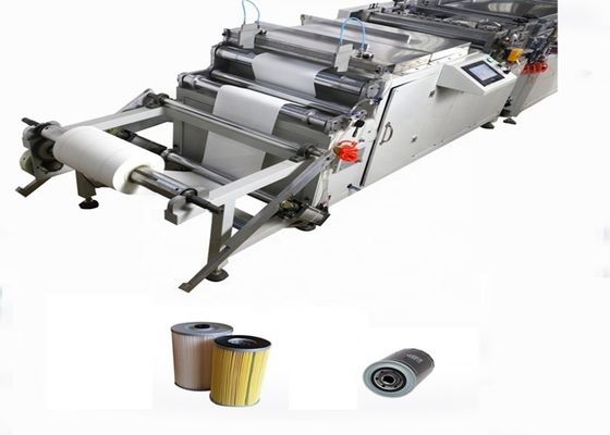 500kg回転式プリーツをつける自動車フィルター製造業は1800X1030X900mmを機械で造る